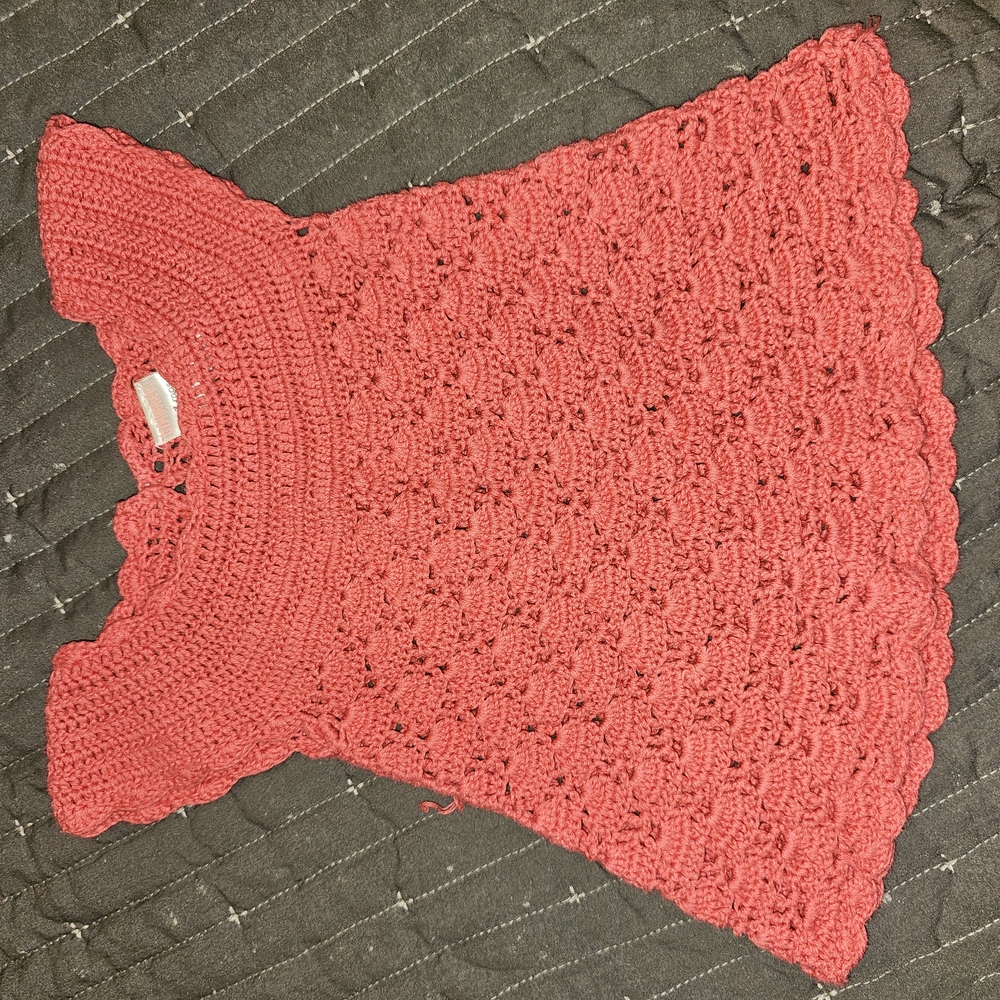 Gymboree Red Crochet Kids Casual Dress